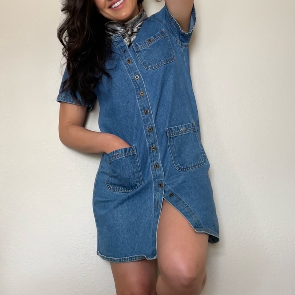 90’s Denim Dress